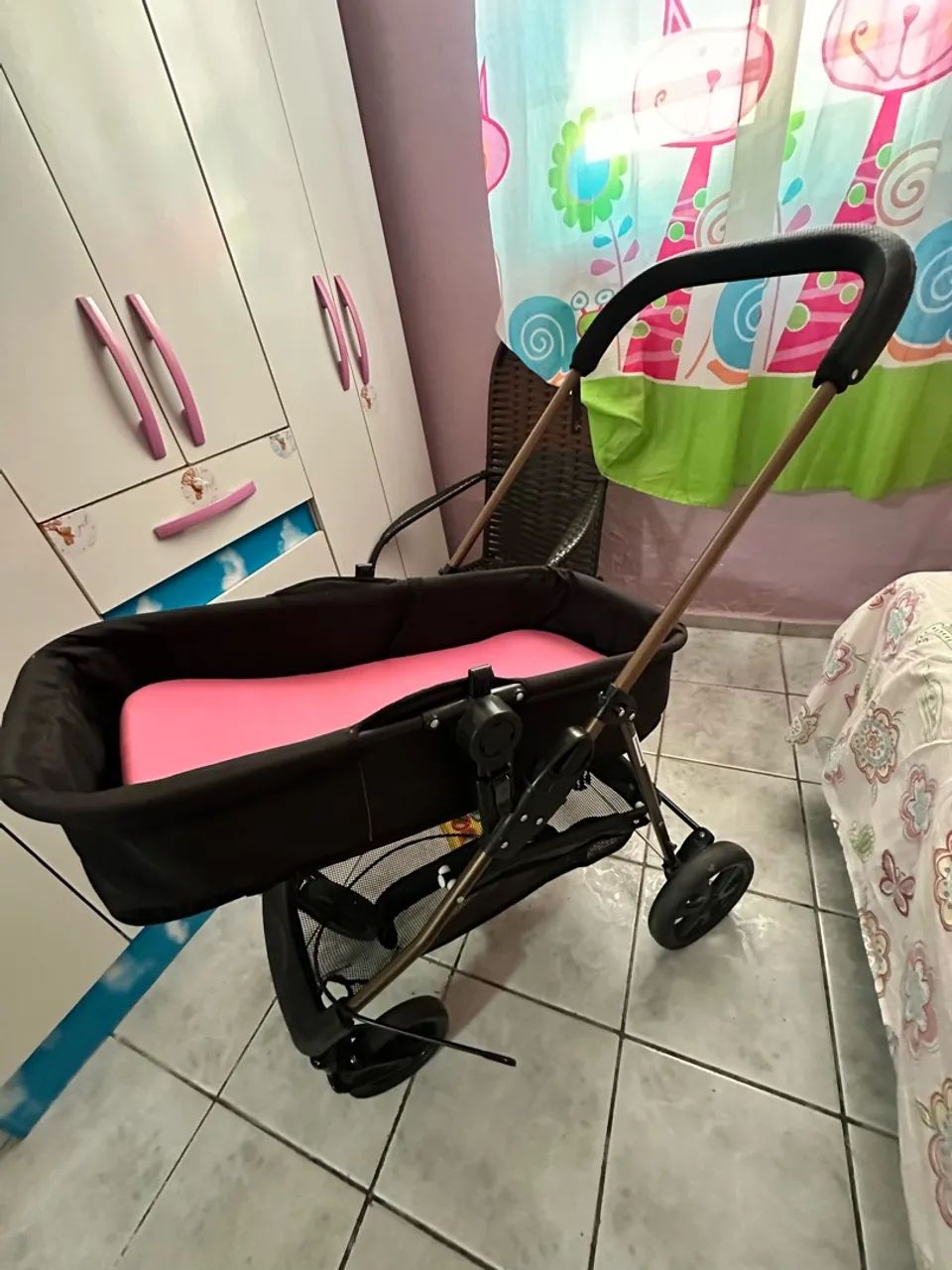 Carrinho Moisés já com o colchão  - Foto 2