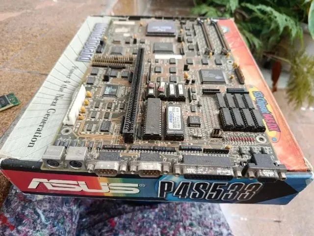 Placa mãe para Intel 486 tipo PS/2, tudo onboard, precisa de revisão - Foto 4