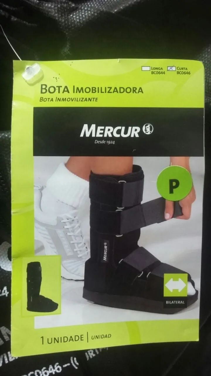 Bota imobilizadora Mercur
