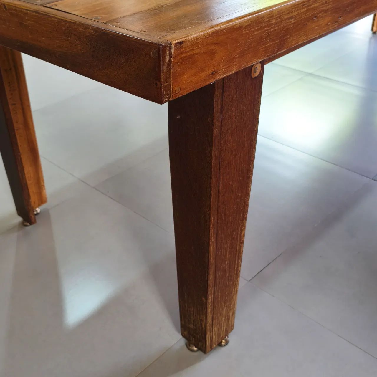 Mesa de madeira jantar - Foto 2