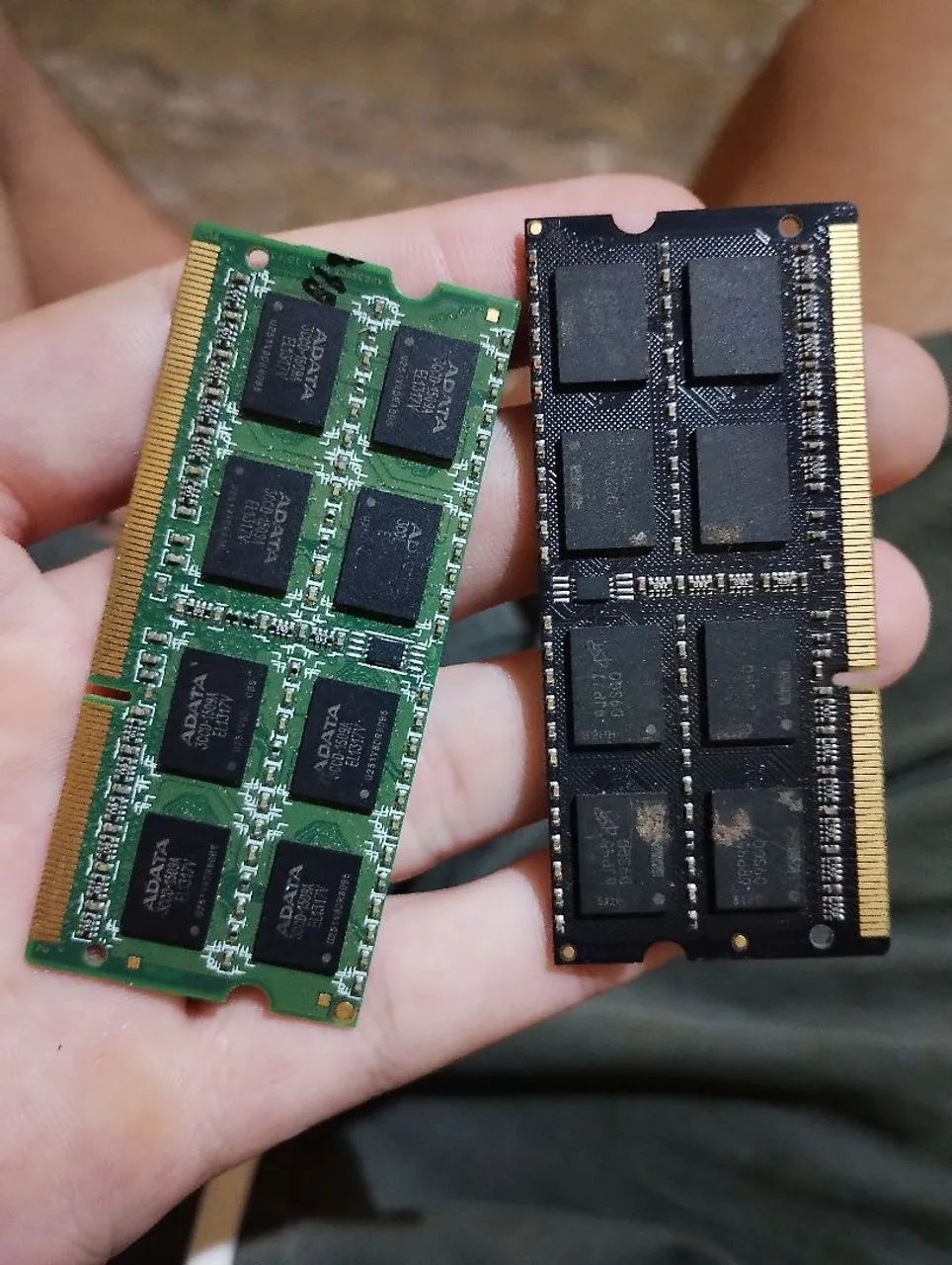 2 pentes de ram de 8 e 4 