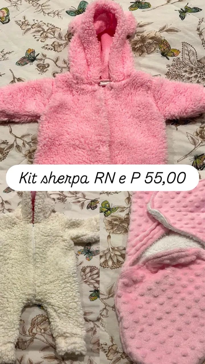 Lote roupa menina RN e P  - Foto 4