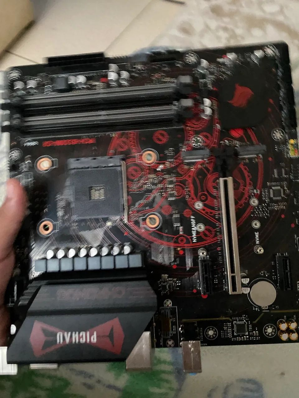 PLACA MÃE B550M  + COOLER AMD + PCI GRÁTIS - Foto 2