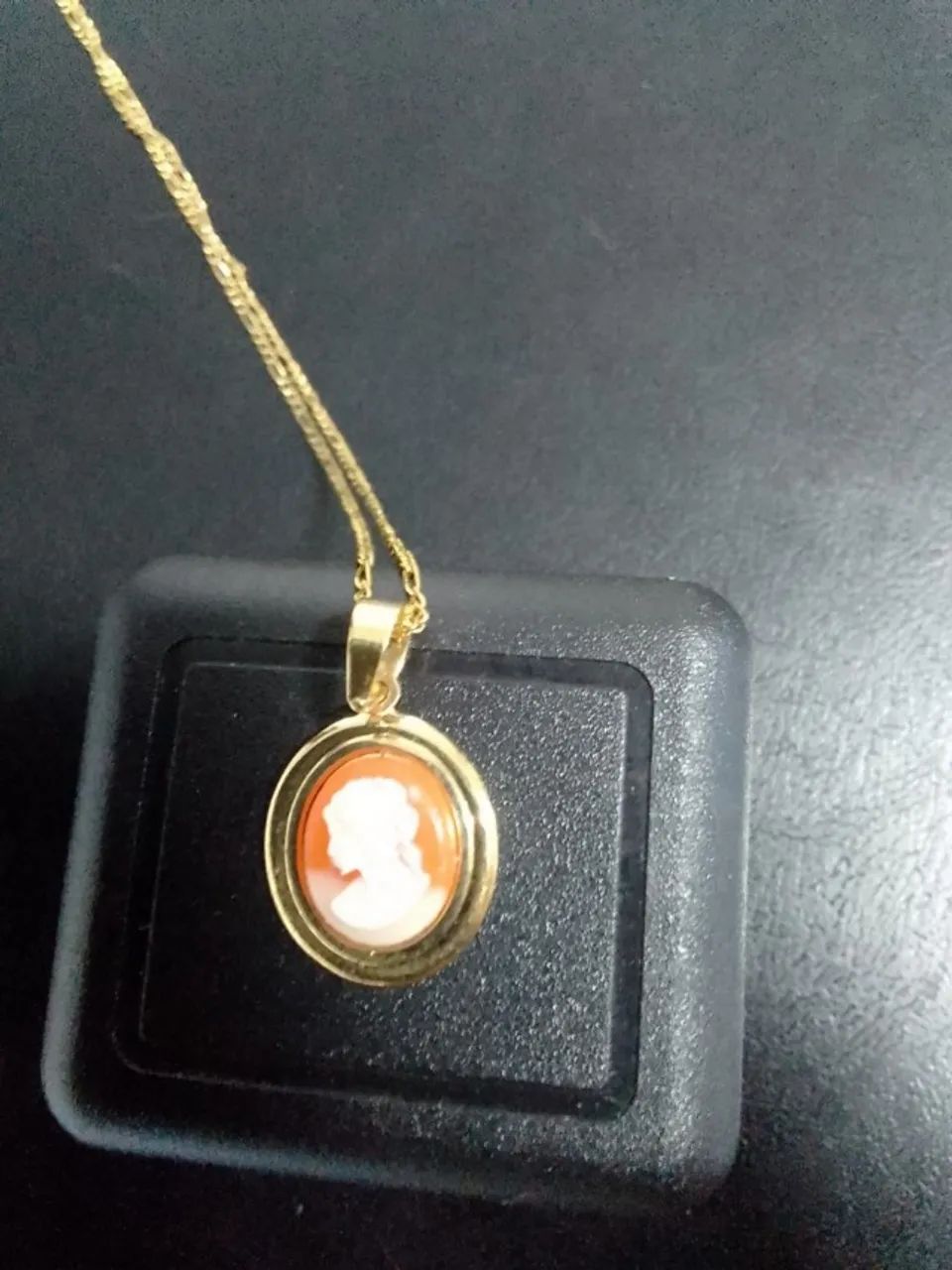 Correntinha + Pingente de Camafeu  - Foto 3