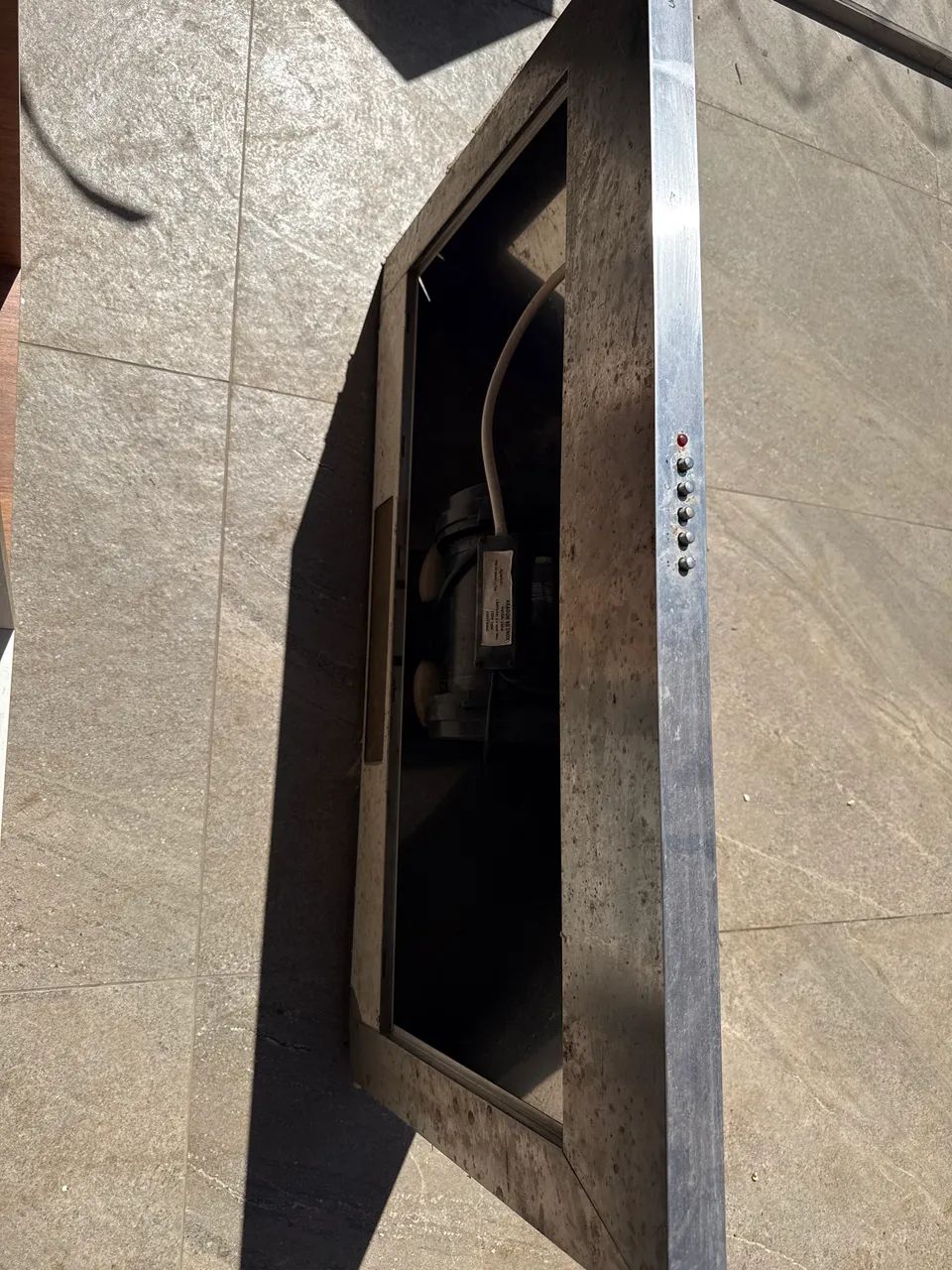 Coifa de inox