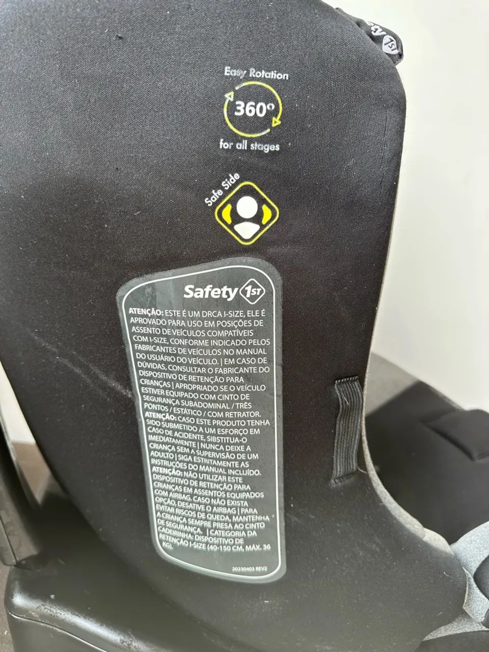 Cadeirinha para carro com ISOFIX  - Foto 4