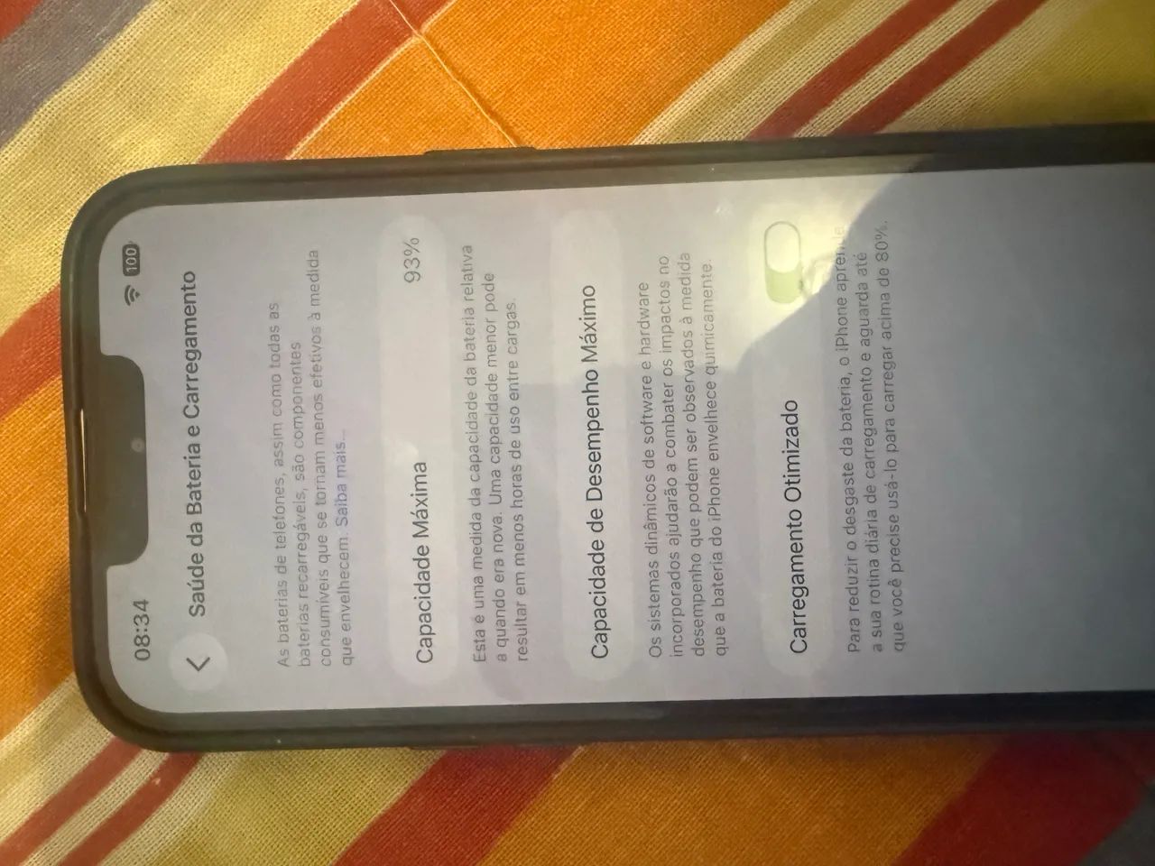 Iphone 14 branco 128gb - Impecável - Foto 5
