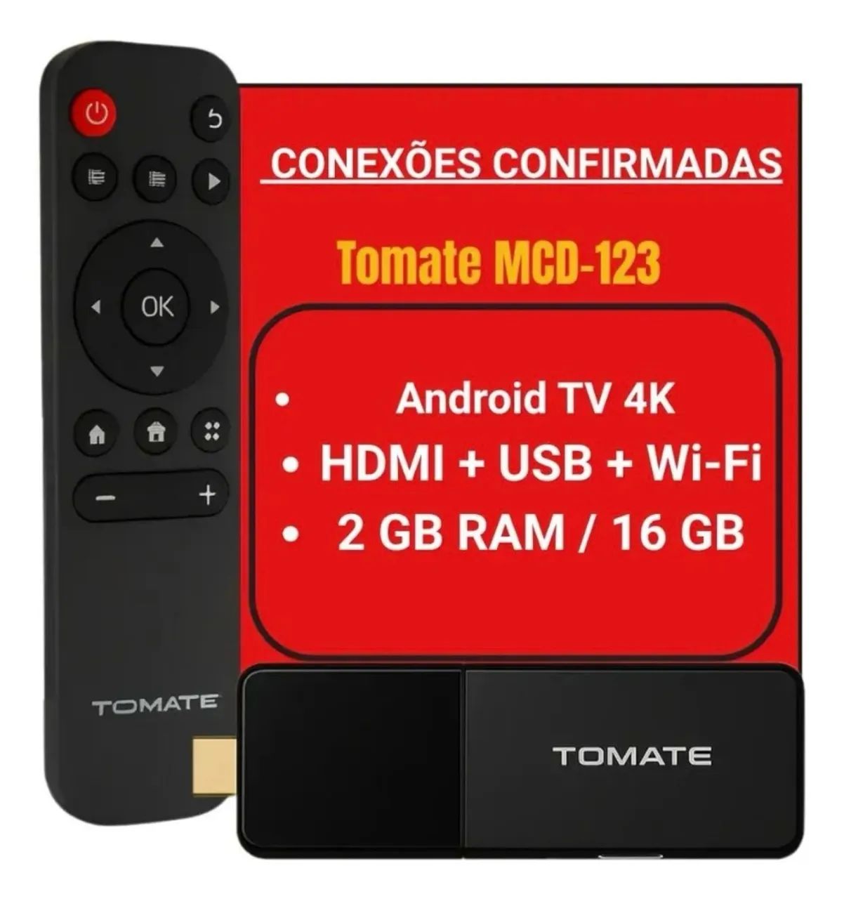 Aparelho Tv Box Fire Stick Smart Hdmi Streaming Chromecast - Foto 3