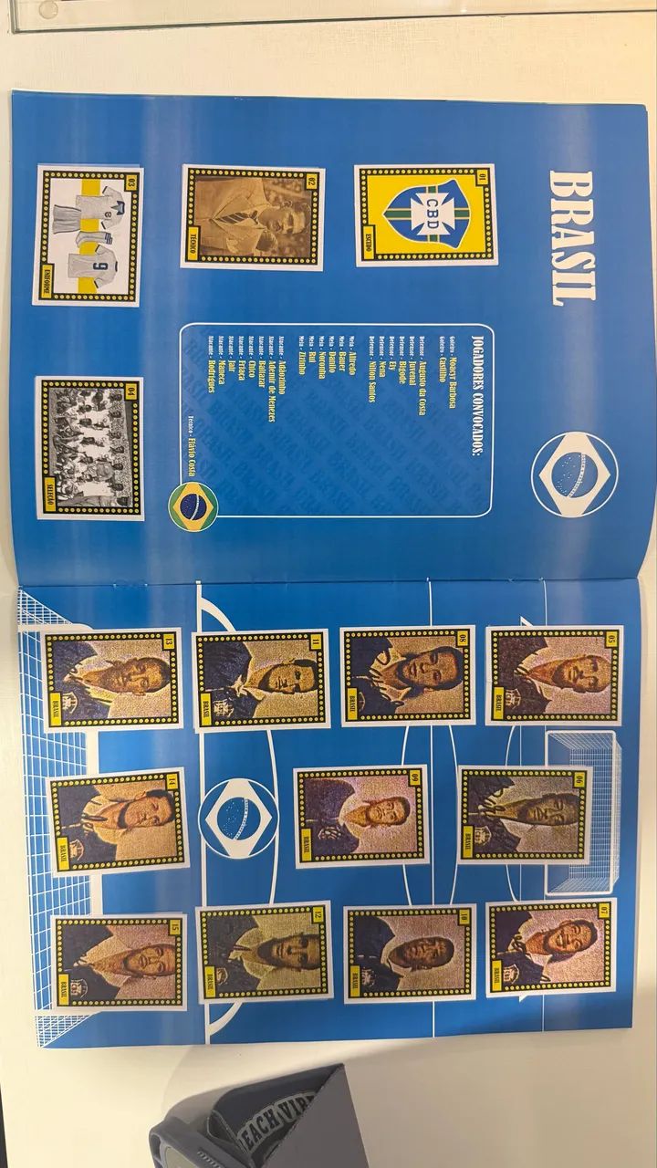 Álbum de Figurinhas da Copa do Mundo de 1950 no Brasil - FLEXÍVEL - Foto 3