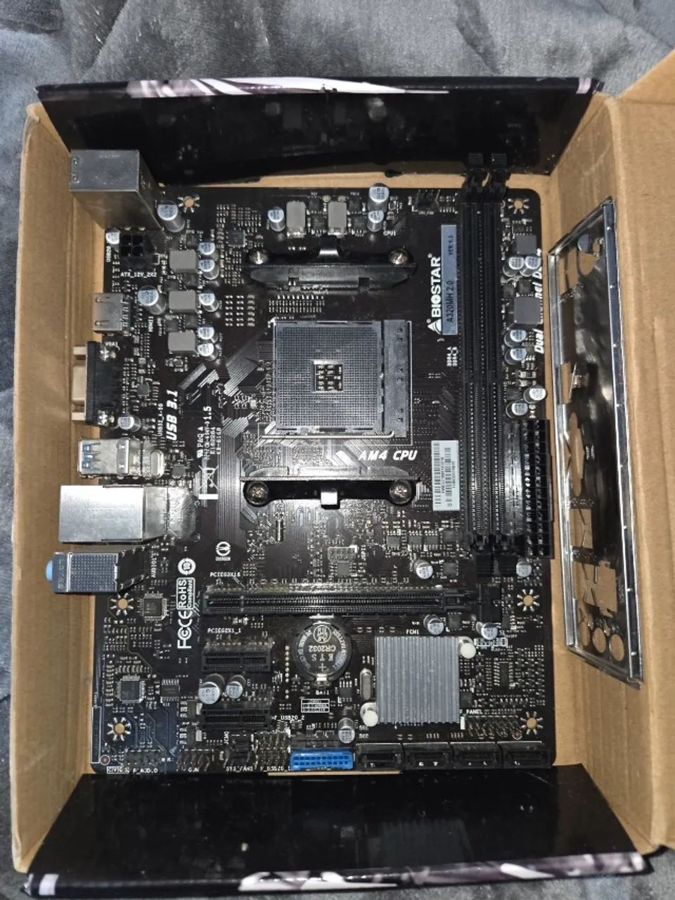 PLACA MÃE A320-MH BIOSTAR