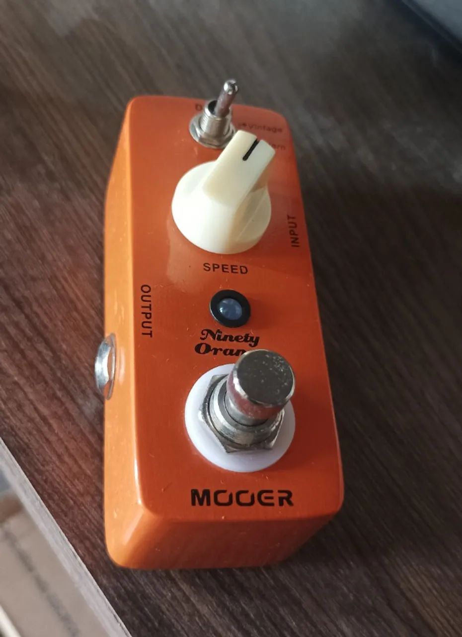 Pedal Phaser Analog Mooer Ninety Orange (Venda/Troca) 