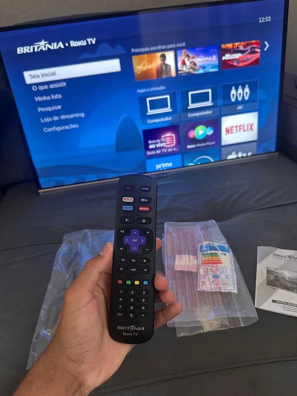 Tv 32? smart Roku  - Foto 3