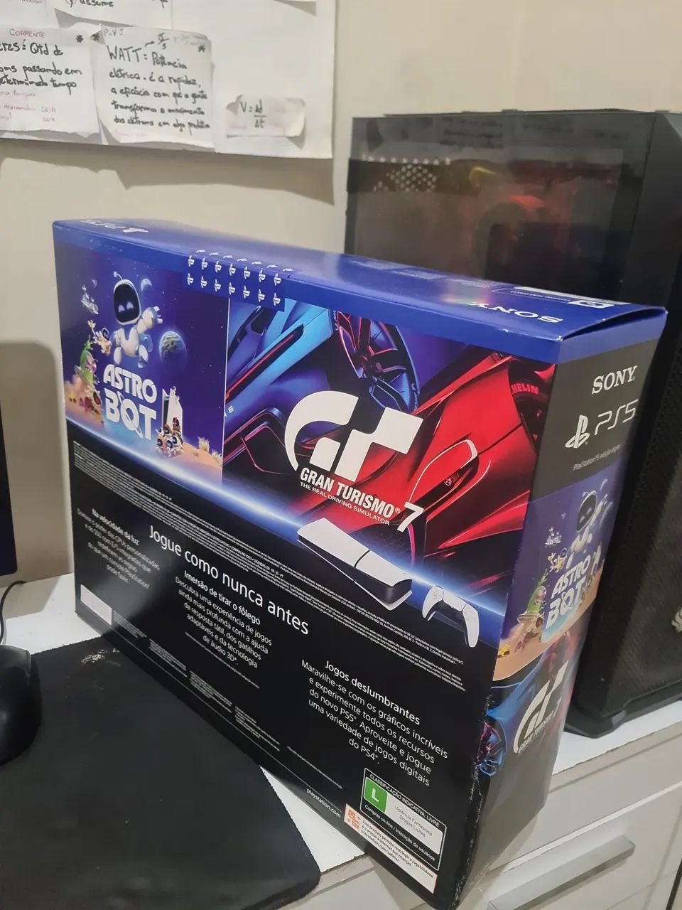 Playstation 5 Astro Bot + Gran turismo 7 Lacrado 825GB - Foto 2