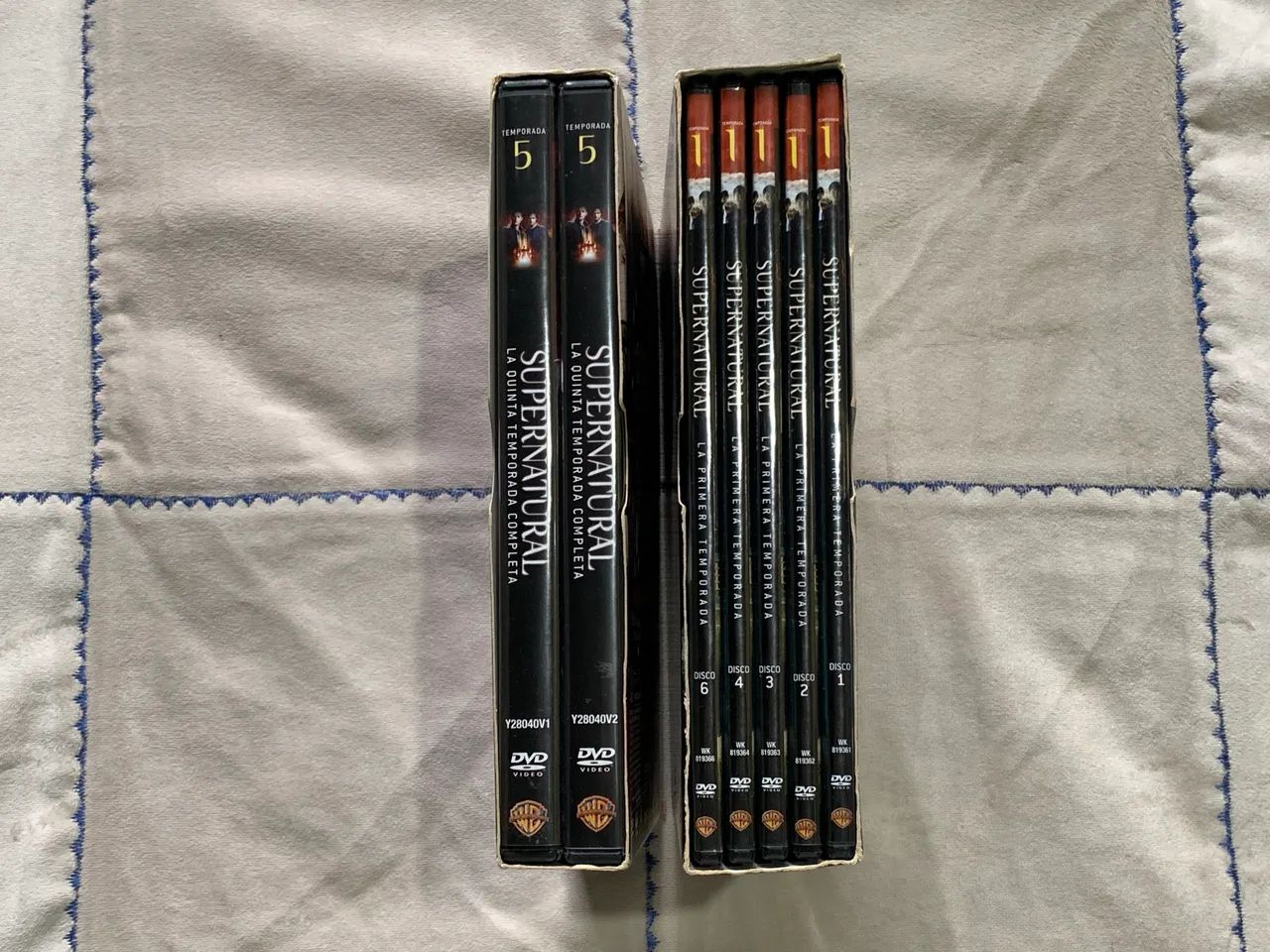 Dvds box supernatural temp 1 e 5 - Foto 5