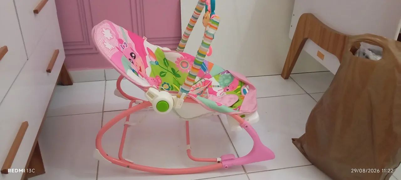 Cadeirinha de balanço para bebês  - Foto 3
