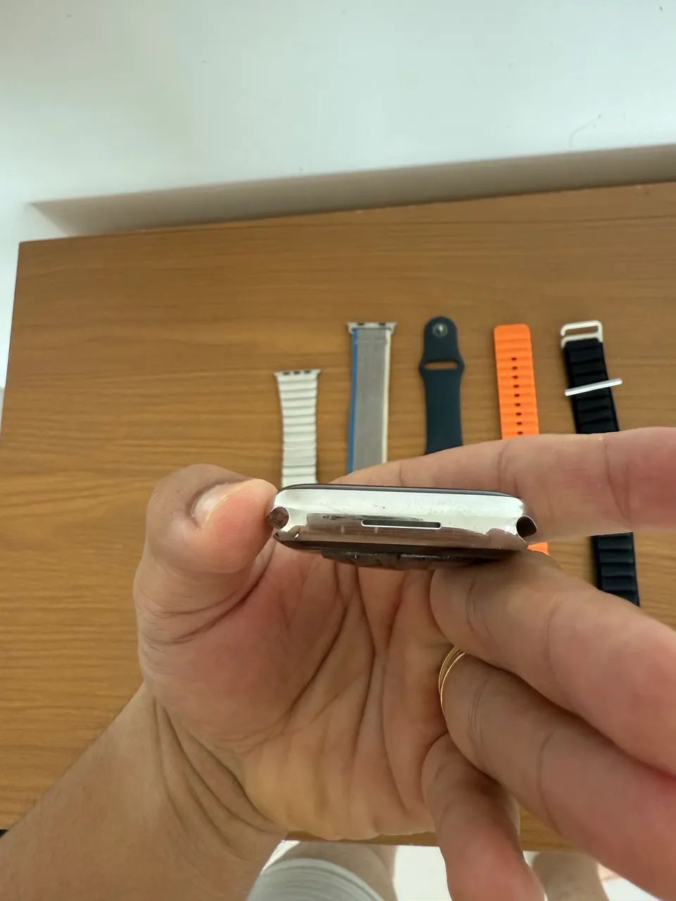 Apple Watch 7 aço inox  - Foto 5