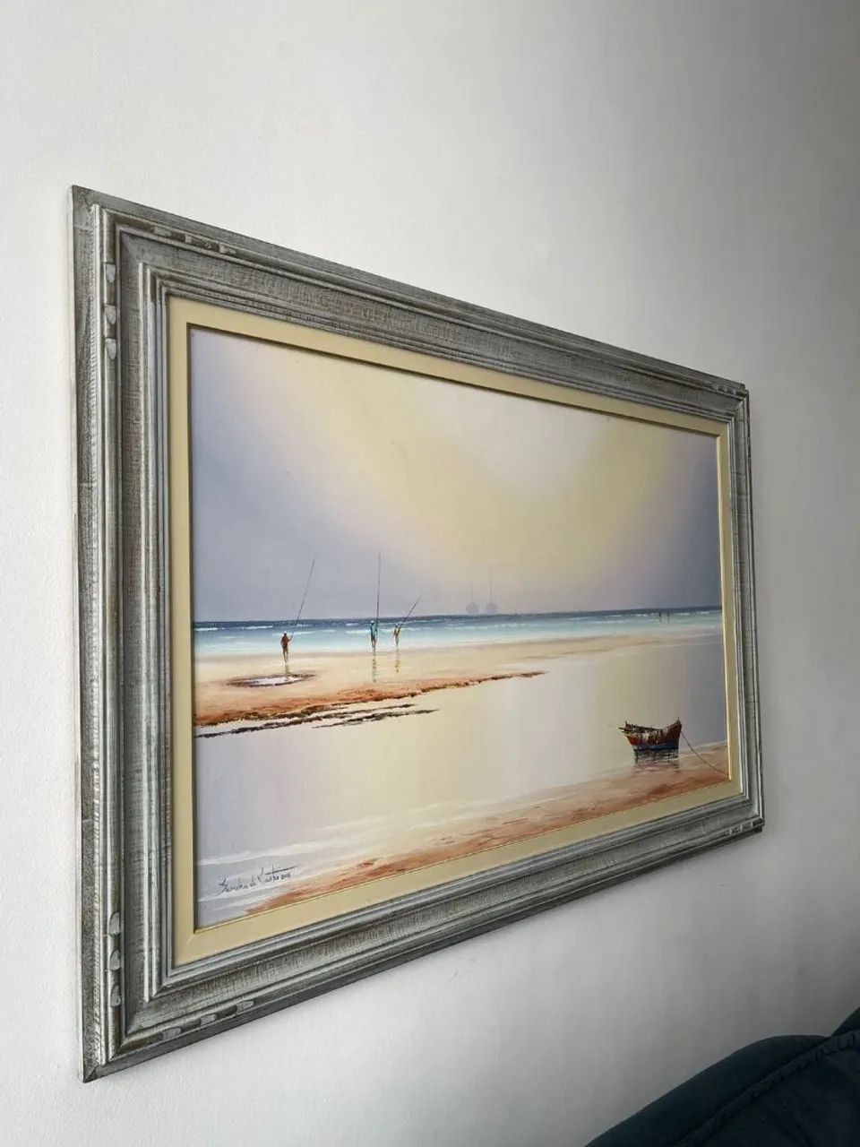 Quadra pintado a óleo 