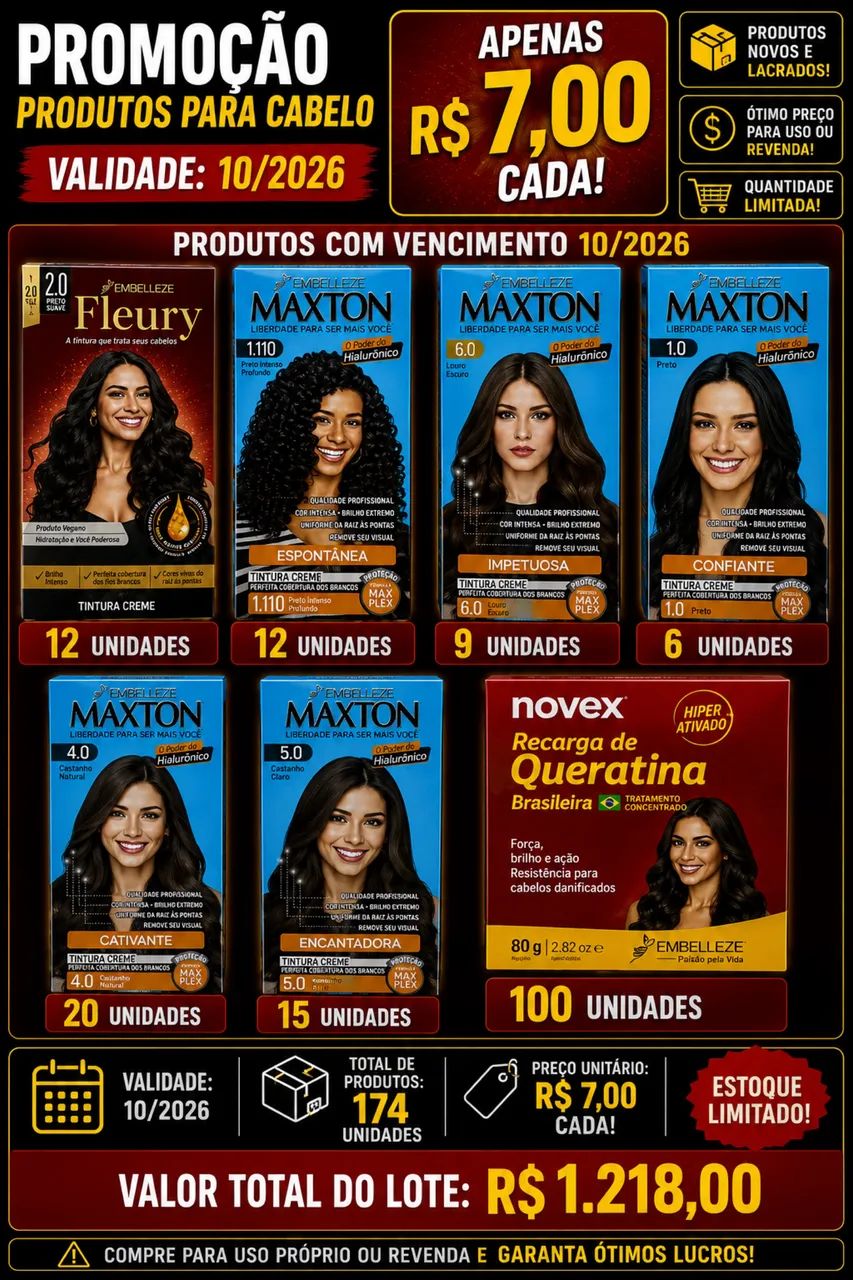 Tinta para cabelo 