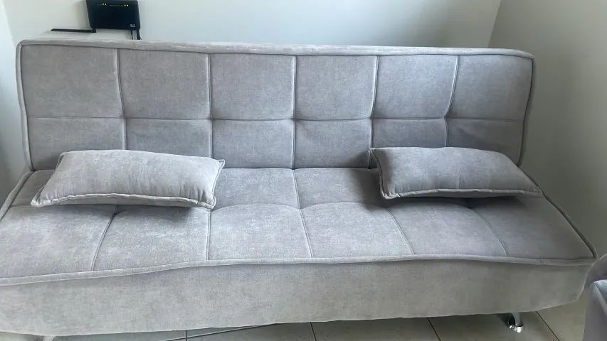 Sofa cama de linho