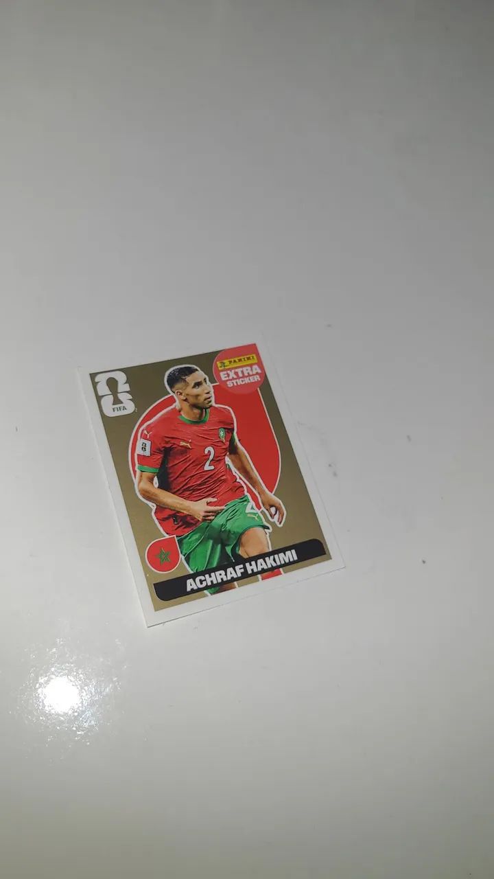 Figurinha hakimi legend Gold extra