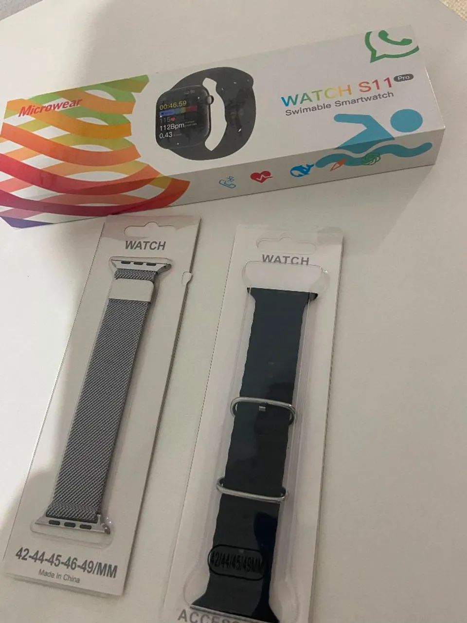 Relógio SmartWatch S11 Pro  Case +2 Pulseiras  - Foto 4