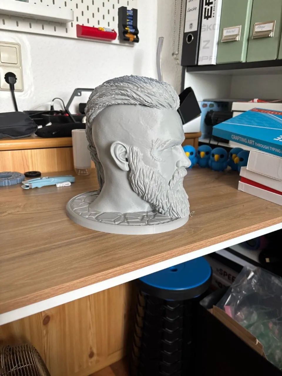Suporte para Headset Busto Ragnar Lothbrok - Foto 2