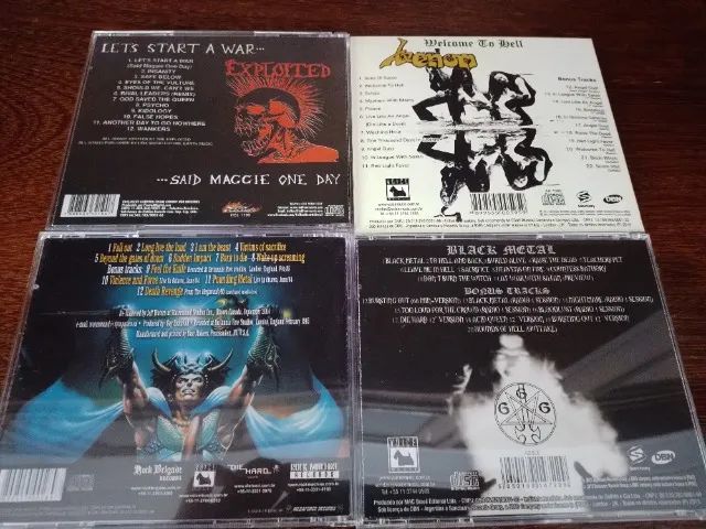 cd heavy metal venon exciter the exploited - Foto 2
