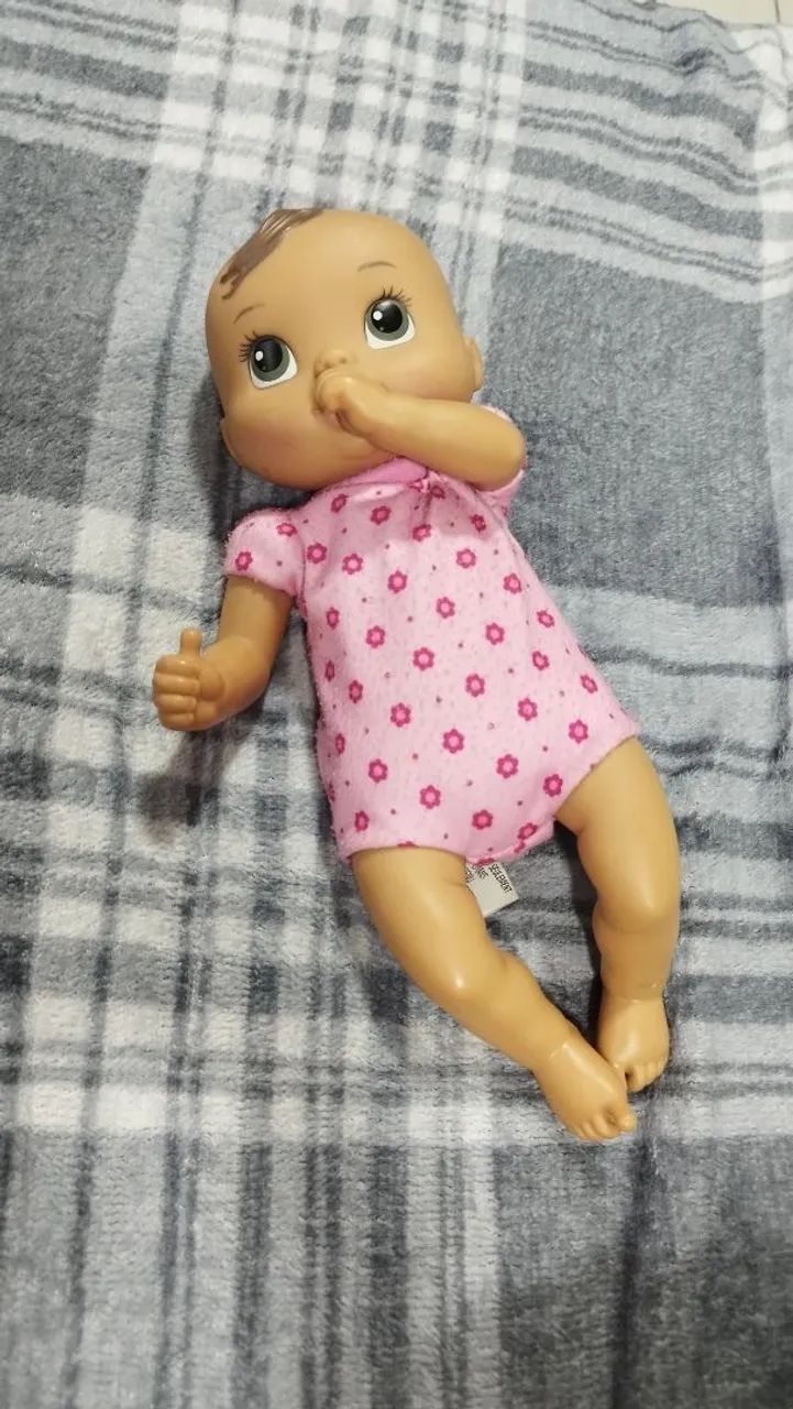 Baby alive recém nascida morena 