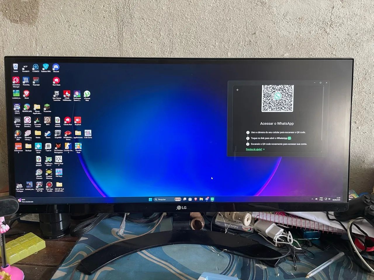 Monitor LG UltraWide 29" Full HD IPS (29WK600) - Ecrã Impecável - Foto 5