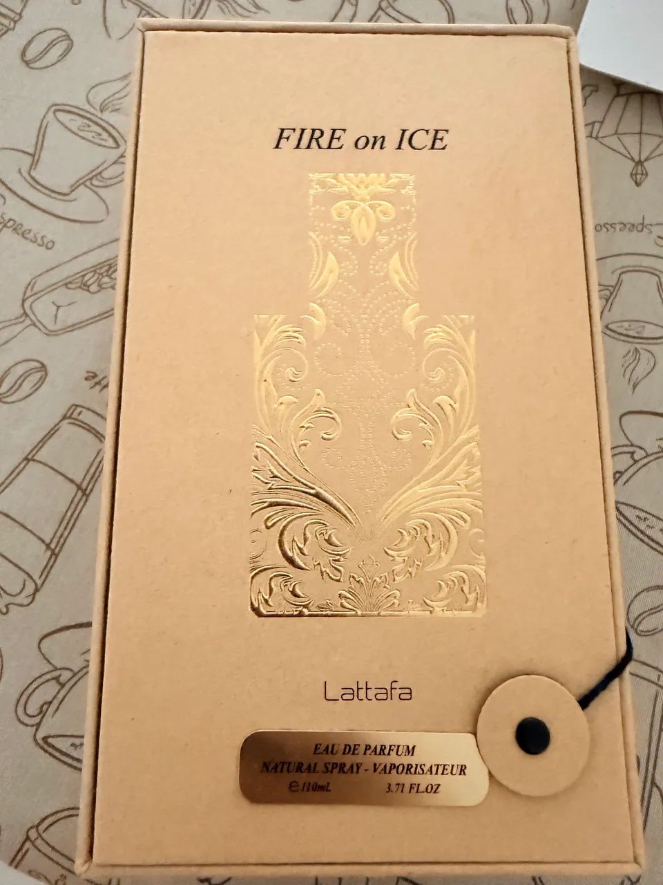 Perfume Árabe Lattafa Fire on Ice  - Foto 2