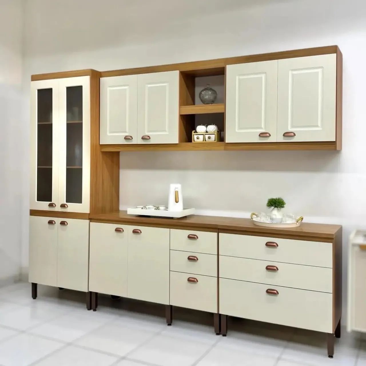 Armário De Cozinha Jessica 100% MdF
