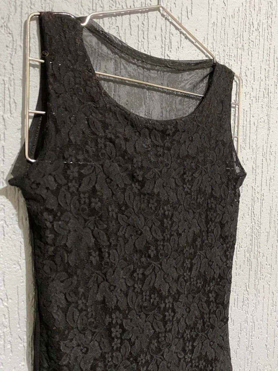 Blusinha de Tule Rendada 