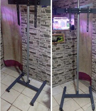 SUPORTE PARA TV MODELO PEDESTAL REGULÁVEL DE 32 A 55 POLEGADAS 