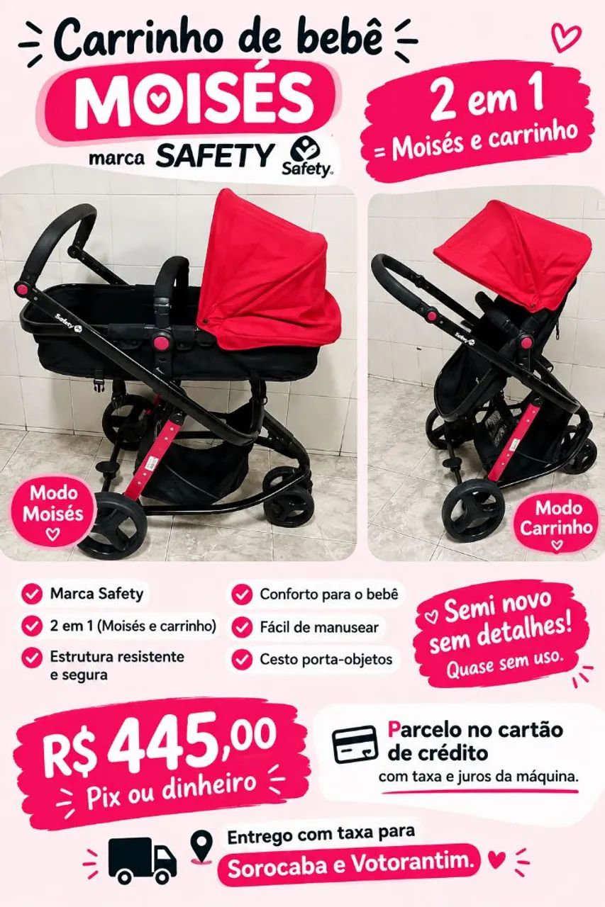 CARRINHO DE BEBÊ - 