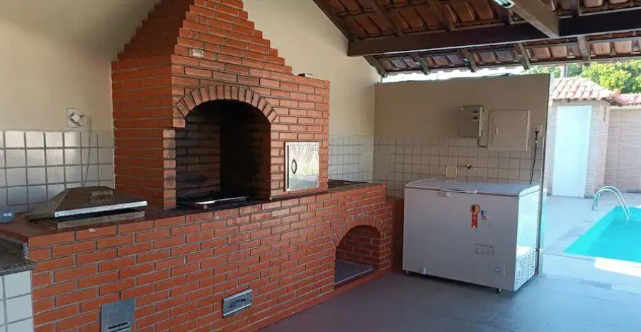 Casa de praia em Vila Velha com ar condicionado piscina churrasqueira área de jogos . - Foto 6
