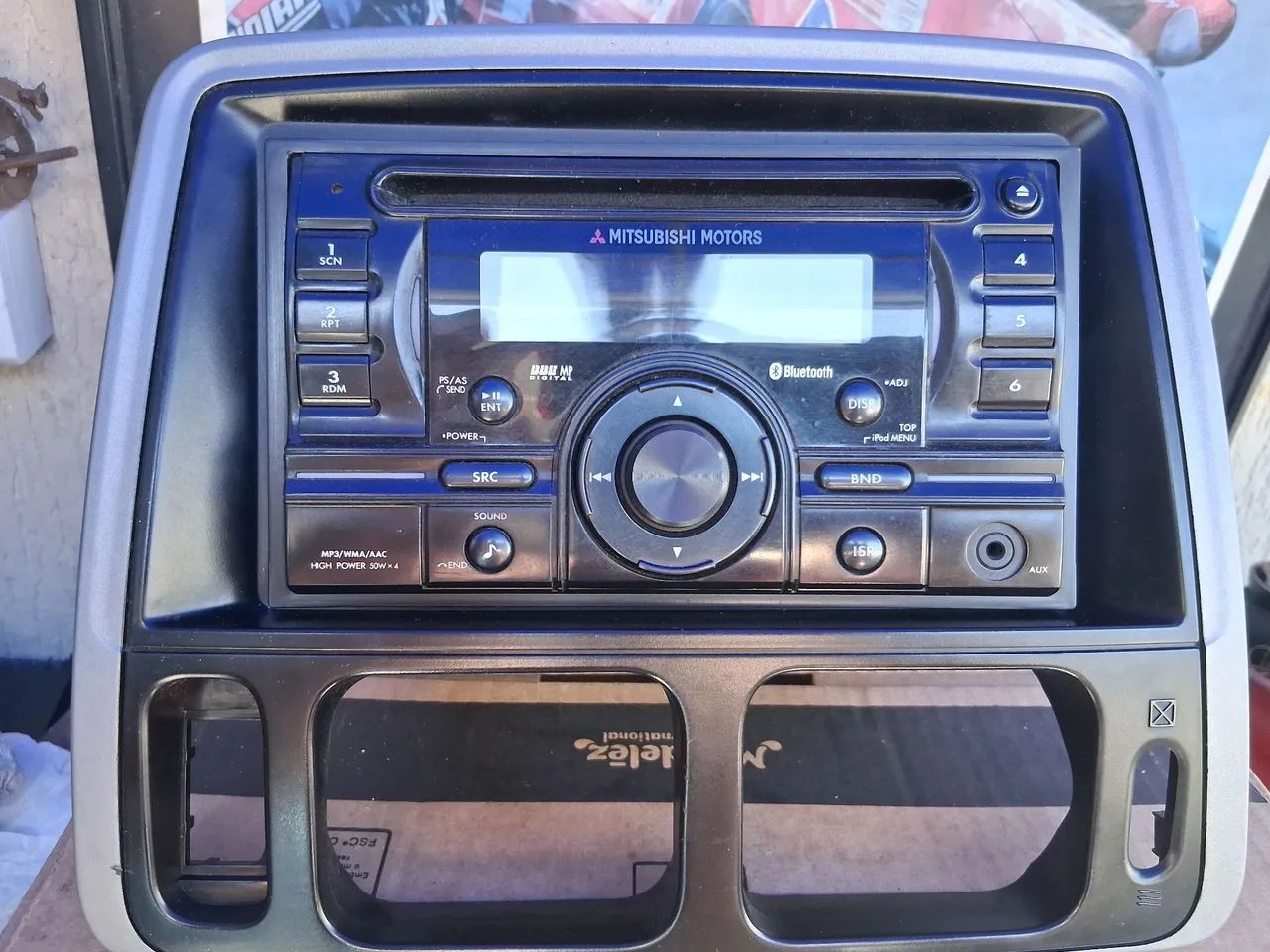 Som pajero tr4 original cd Bluetooth  pen drive  - Foto 5