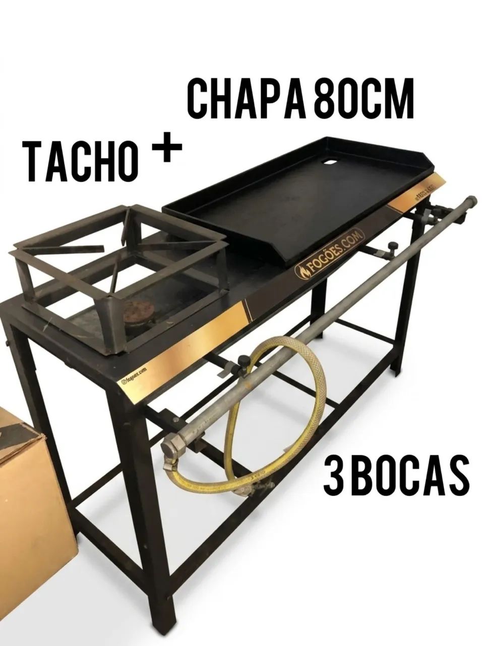  chapa a gás  - Foto 2