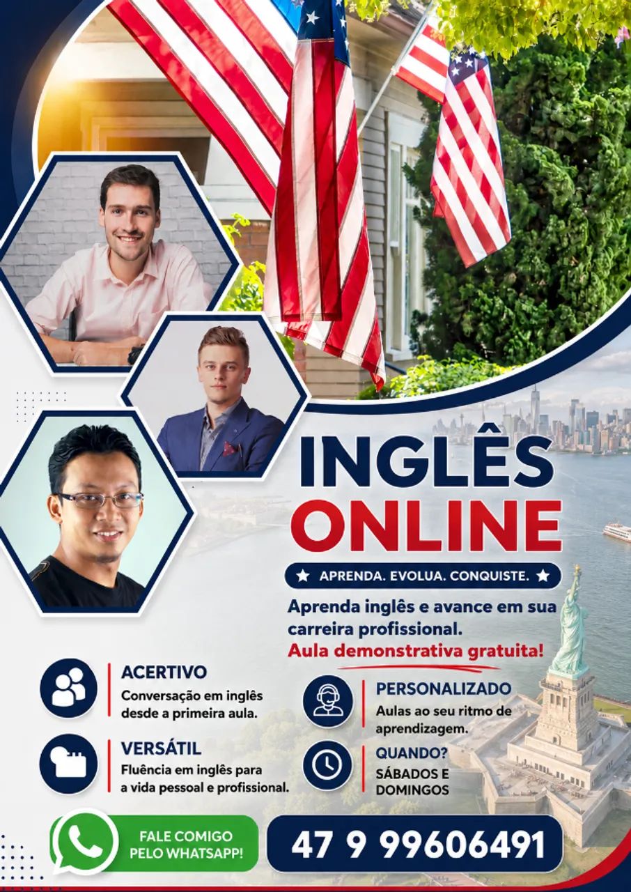 Aulas de Inglês Online