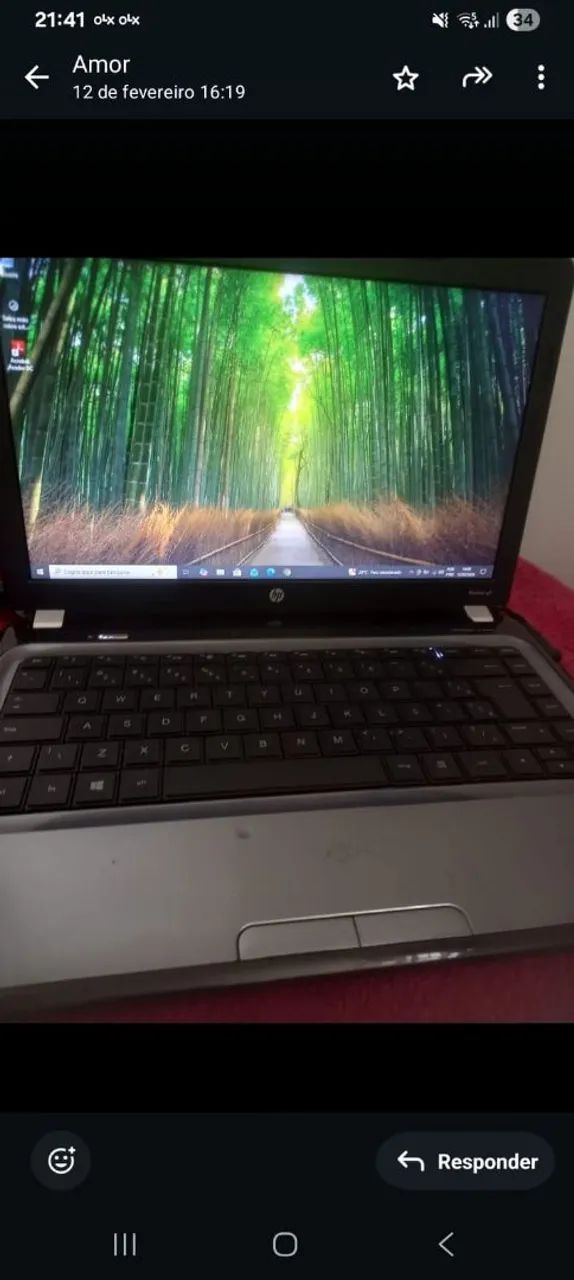 Notebook  hp i5 top garantia 