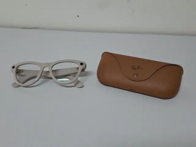 Óculos Ray-ban Meta Skyler Gen. 1 Com Transitions E Proteção Uv (Usado) - Foto 2
