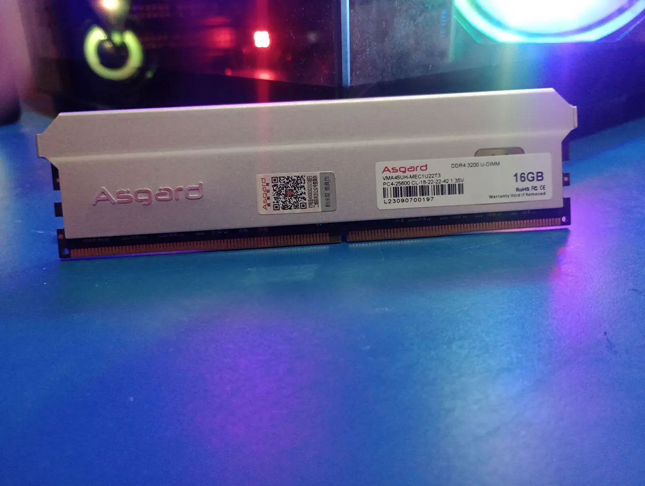Memória Asgard 16 GB ddr4 3200hz NOVA!!! - Foto 4