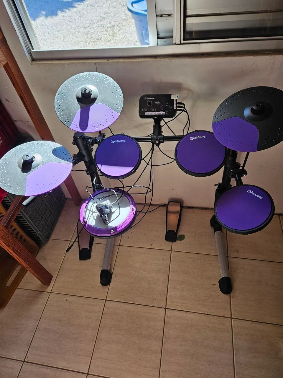 Bateria eletrônica Waldman Mash VM-9