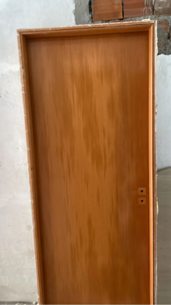 Porta completa com forra 