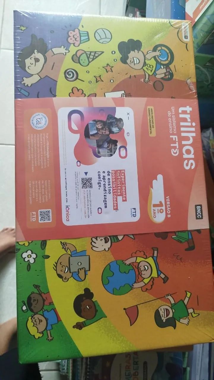 Livros ftd trilhas 1 ano  novo 1
