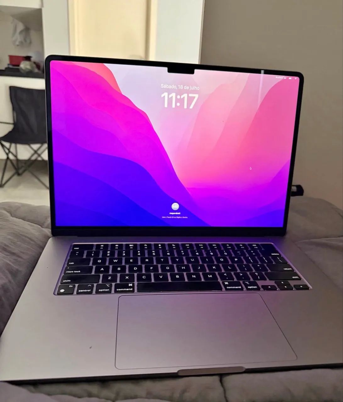 Macbook Air M2 15 Polegadas 8GB / 512 SSD - Bateria 150 Ciclos - Foto 4