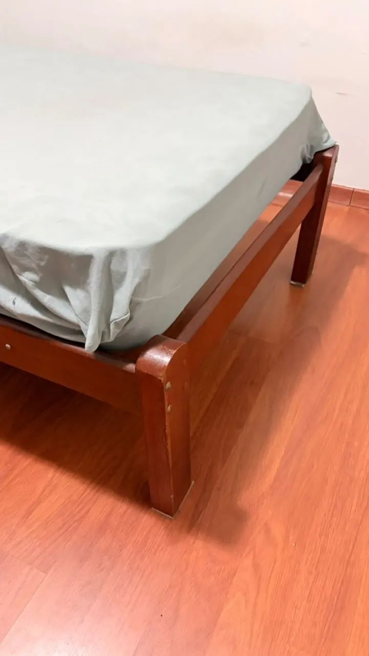 Cama solteiro com colchão  - Foto 2