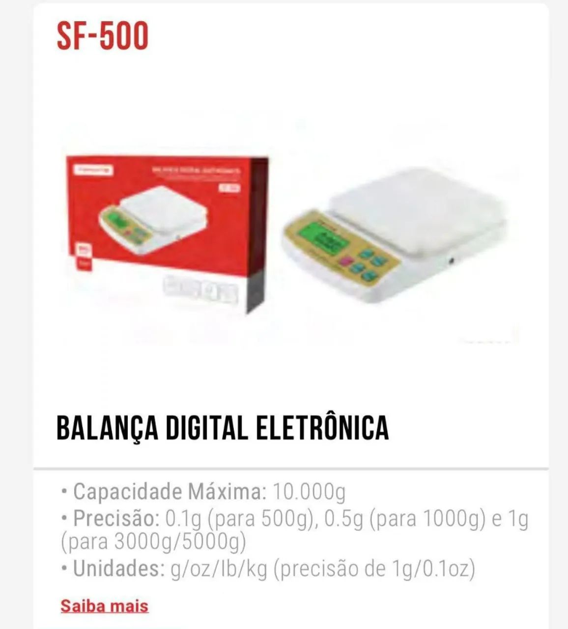 Mini balança  - Foto 4