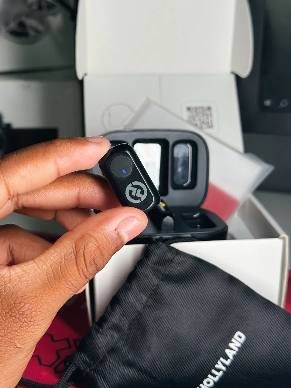 Microfone Hollyland Lark A1 Mini Usb-c Preto - Foto 2
