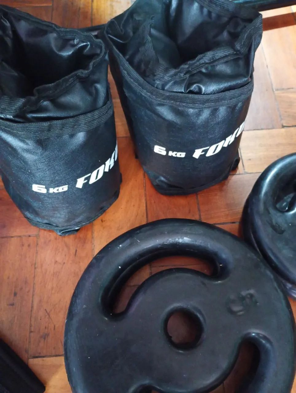 kit completo Muay thai (boxe, kickboxing) + Kit completo musculação (treino em casa) - Foto 6