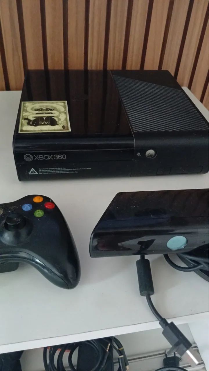 Xbox 360 + kinect + jogos  aceito proposta  - Foto 3